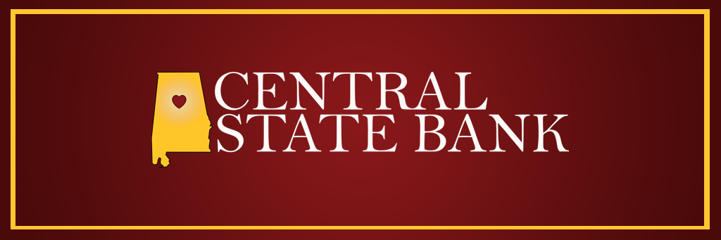 Central State Bank banner logo